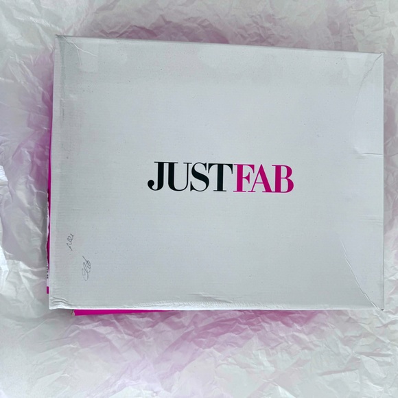 NEW! JustFab Neema Platform Sandals in Whiskey/Brown size 8 - Picture 6 of 8